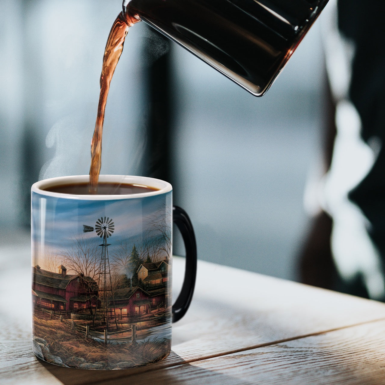 Wild Wings (Evening Chores) Morphing Mugs®  Heat-Sensitive Mug MMUG1600